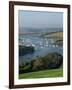 View over the Kingsbridge Estuary from East Portlemouth, Salcombe, Devon, England, United Kingdom-Tomlinson Ruth-Framed Photographic Print