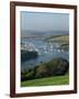 View over the Kingsbridge Estuary from East Portlemouth, Salcombe, Devon, England, United Kingdom-Tomlinson Ruth-Framed Photographic Print