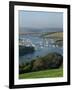 View over the Kingsbridge Estuary from East Portlemouth, Salcombe, Devon, England, United Kingdom-Tomlinson Ruth-Framed Photographic Print