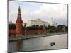 View over the Kremlin and the Moskva River, Moscow, Russia, Europe-Yadid Levy-Mounted Photographic Print