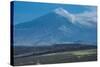 View over the Lava Sand Field of the Tolbachik Volcano, Kamchatka, Russia, Eurasia-Michael Runkel-Stretched Canvas