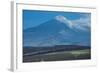 View over the Lava Sand Field of the Tolbachik Volcano, Kamchatka, Russia, Eurasia-Michael Runkel-Framed Photographic Print
