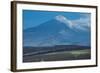 View over the Lava Sand Field of the Tolbachik Volcano, Kamchatka, Russia, Eurasia-Michael Runkel-Framed Photographic Print