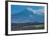 View over the Lava Sand Field of the Tolbachik Volcano, Kamchatka, Russia, Eurasia-Michael Runkel-Framed Photographic Print