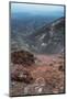 View over the Lava Sand Field of the Tolbachik Volcano, Kamchatka, Russia, Eurasia-Michael Runkel-Mounted Photographic Print