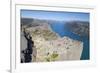 View over the Light Fjord from Preikestolen (Pulpit Rock)-Doug Pearson-Framed Photographic Print