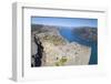 View over the Light Fjord from Preikestolen (Pulpit Rock)-Doug Pearson-Framed Photographic Print