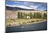 View over the Limay River in the Lake District, Patagonia, Argentina, South America-Yadid Levy-Mounted Photographic Print
