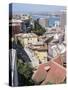 View over the Lower Historic Town Center Towards the Harbor. Chile-Martin Zwick-Stretched Canvas