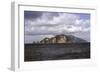 View over the Mediterranean Sea Towards the Island of Capri, Off the Amalfi Coast, Campania, Italy-Natalie Tepper-Framed Photo