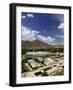 View over the Modern Chinese City, Lhasa, Tibet, China, Asia-Simon Montgomery-Framed Photographic Print