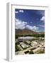 View over the Modern Chinese City, Lhasa, Tibet, China, Asia-Simon Montgomery-Framed Photographic Print