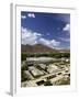 View over the Modern Chinese City, Lhasa, Tibet, China, Asia-Simon Montgomery-Framed Photographic Print