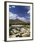 View over the Modern Chinese City, Lhasa, Tibet, China, Asia-Simon Montgomery-Framed Photographic Print