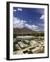 View over the Modern Chinese City, Lhasa, Tibet, China, Asia-Simon Montgomery-Framed Photographic Print