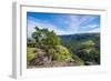 View over the mountains along Sogeri road, Port Moresby, Papua New Guinea, Pacific-Michael Runkel-Framed Photographic Print