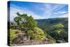 View over the mountains along Sogeri road, Port Moresby, Papua New Guinea, Pacific-Michael Runkel-Stretched Canvas