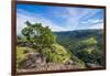 View over the mountains along Sogeri road, Port Moresby, Papua New Guinea, Pacific-Michael Runkel-Framed Photographic Print