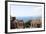 View over the Naxos Coast from the Greek Roman Theatre of Taormina, Sicily, Italy, Europe-Oliviero Olivieri-Framed Photographic Print