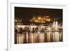 View over the Neckar River to Karl Theodor Bridge-Markus-Framed Photographic Print
