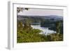 View over the Nile at the Source of the Nile in Jinja, Uganda, East Africa, Africa-Michael-Framed Photographic Print