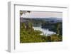 View over the Nile at the Source of the Nile in Jinja, Uganda, East Africa, Africa-Michael-Framed Photographic Print