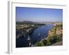 View Over the Nile River from the New Cataract Hotel, Aswan, Egypt, North Africa, Africa-Robert Harding-Framed Photographic Print