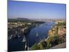 View Over the Nile River from the New Cataract Hotel, Aswan, Egypt, North Africa, Africa-Robert Harding-Mounted Photographic Print