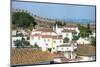 View over the Old City and the Ramparts, Obidos, Estremadura, Portugal, Europe-G and M Therin-Weise-Mounted Photographic Print