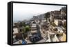 View over the Old City of Safed, Upper Galilee, Israel, Middle East-Yadid Levy-Framed Stretched Canvas