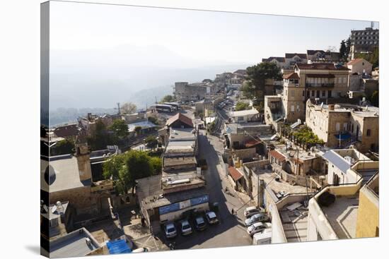 View over the Old City of Safed, Upper Galilee, Israel, Middle East-Yadid Levy-Stretched Canvas