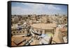 View over the Old City, UNESCO World Heritage Site, Jerusalem, Israel, Middle East-Yadid Levy-Framed Stretched Canvas