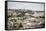 View over the Old City with the Dome of the Rock-Yadid Levy-Framed Stretched Canvas