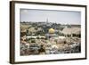 View over the Old City with the Dome of the Rock-Yadid Levy-Framed Photographic Print