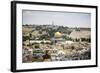 View over the Old City with the Dome of the Rock-Yadid Levy-Framed Photographic Print