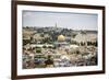 View over the Old City with the Dome of the Rock-Yadid Levy-Framed Photographic Print