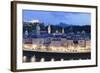 View over the Old Town of Salzburg-Markus Lange-Framed Photographic Print