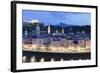 View over the Old Town of Salzburg-Markus Lange-Framed Photographic Print