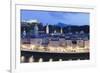 View over the Old Town of Salzburg-Markus Lange-Framed Photographic Print