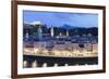 View over the Old Town of Salzburg-Markus Lange-Framed Photographic Print