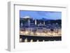 View over the Old Town of Salzburg-Markus Lange-Framed Photographic Print