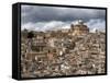 View over the Old Town, Piazza Armerina, Sicily, Italy, Europe-Stuart Black-Framed Stretched Canvas