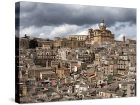 View over the Old Town, Piazza Armerina, Sicily, Italy, Europe-Stuart Black-Stretched Canvas