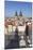 View over the Old Town Square (Staromestske Namesti) with Tyn Cathedral and Street Cafes-Markus-Mounted Photographic Print