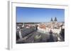 View over the Old Town Square (Staromestske Namesti) with Tyn Cathedral-Markus-Framed Photographic Print