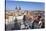 View over the Old Town Square (Staromestske Namesti)-Markus Lange-Stretched Canvas