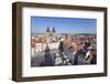 View over the Old Town Square (Staromestske Namesti)-Markus Lange-Framed Photographic Print