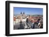View over the Old Town Square (Staromestske Namesti)-Markus Lange-Framed Photographic Print