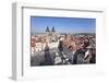 View over the Old Town Square (Staromestske Namesti)-Markus Lange-Framed Photographic Print