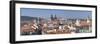 View over the Old Town (Stare Mesto) with Old Town Hall-Markus Lange-Framed Premium Photographic Print